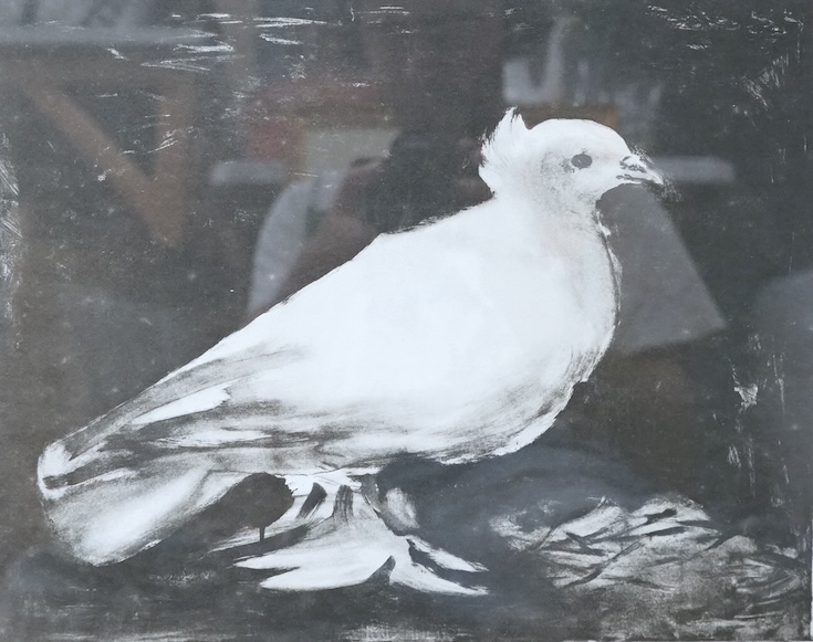 After Picasso (Spanish, 1881-1973), lithograph, 'Little Dove', signed in the plate, 28 x 35cm